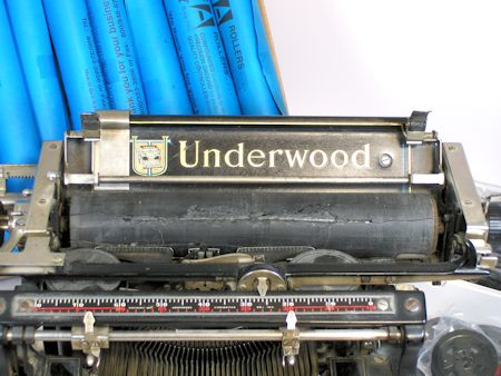 Underwood #5 old roller 