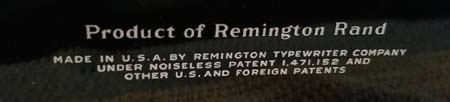 Remington No 8 Back Logo