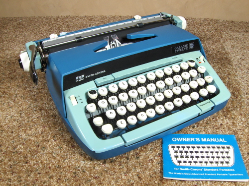 smith corona typewriter instruction manuals