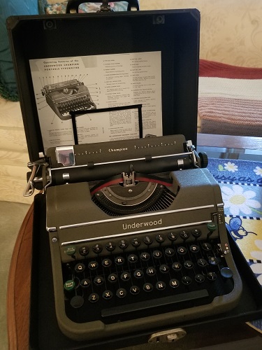 For Sale Underwood Champion Typewriter